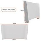 Cabeceira Corea King Curva Orgânico Factor | Bouclê Suave Off